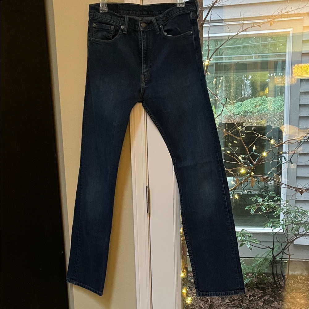 Levi 505 Men's Dark Blue Jeans 32x34